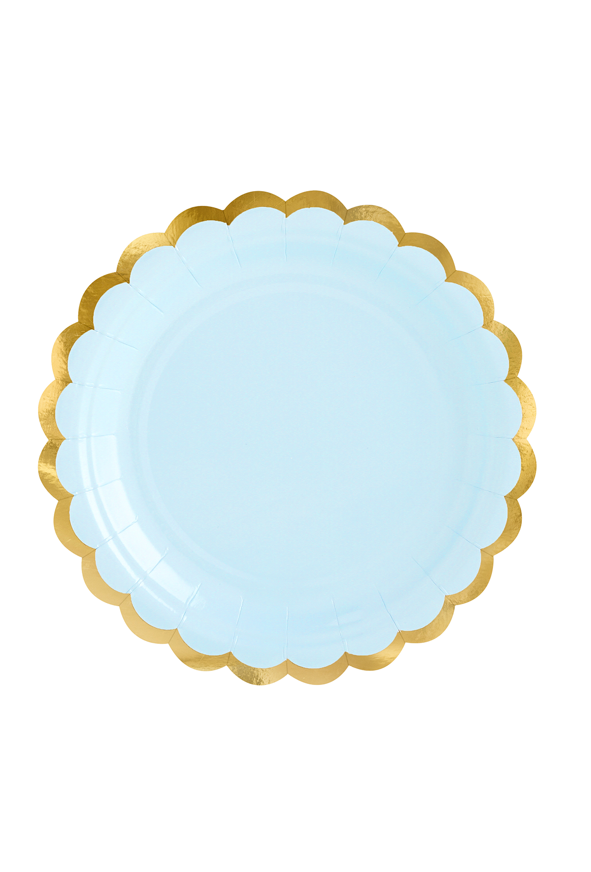 Platos Azules de Papel – Mia Bakery