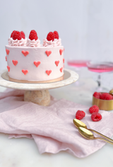Minimal Cake - Valentine's Day Edition
