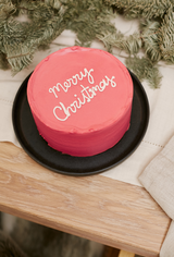 Minimal Cake - Christmas Edition